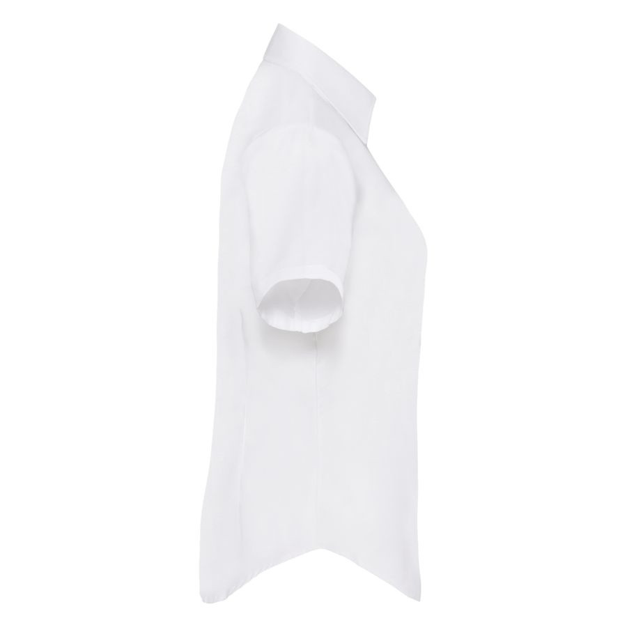 Рубашка женская SHORT SLEEVE OXFORD SHIRT LADY-FIT 130, Белый, S, 650000.30 S - фото 3 - id-p68987431