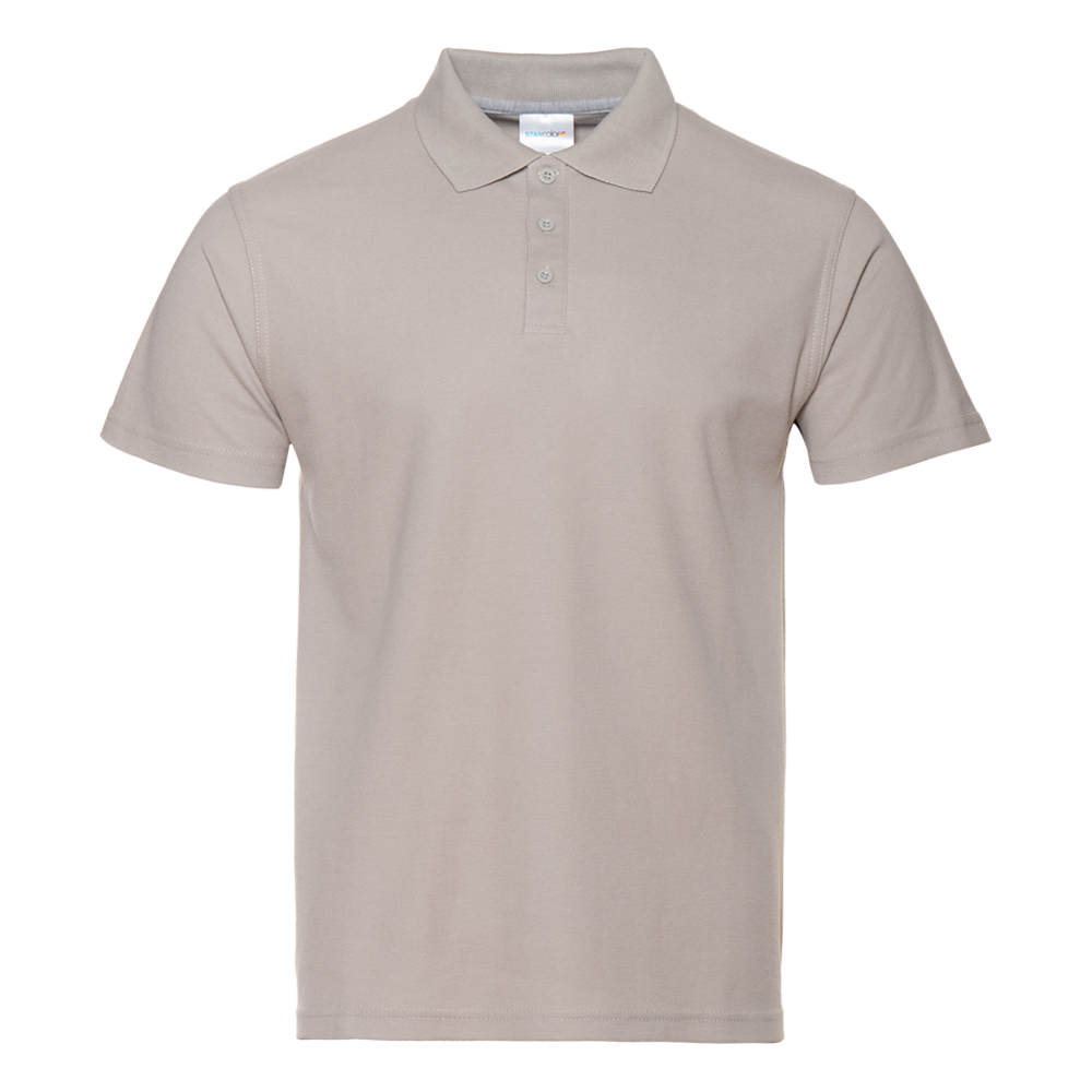 Рубашка поло мужская 04_С-серый (72) (M/48)