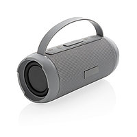 Водонепроницаемая беспроводная колонка Soundboom мощностью 6W, серый; , Длина 19 см., ширина 8 см., высота 8