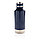 Герметичная вакуумная бутылка с шильдиком, синий; , , высота 20,3 см., диаметр 7,5 см., P436.675, фото 3