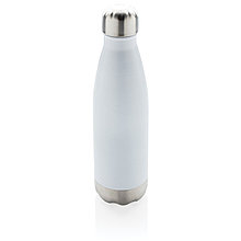 Вакуумная бутылка из нержавеющей стали, белый, , высота 25,8 см., диаметр 6,7 см., P436.493