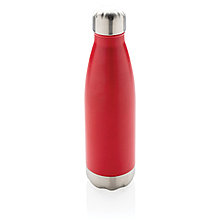 Вакуумная бутылка из нержавеющей стали, красный, , высота 25,8 см., диаметр 6,7 см., P436.494