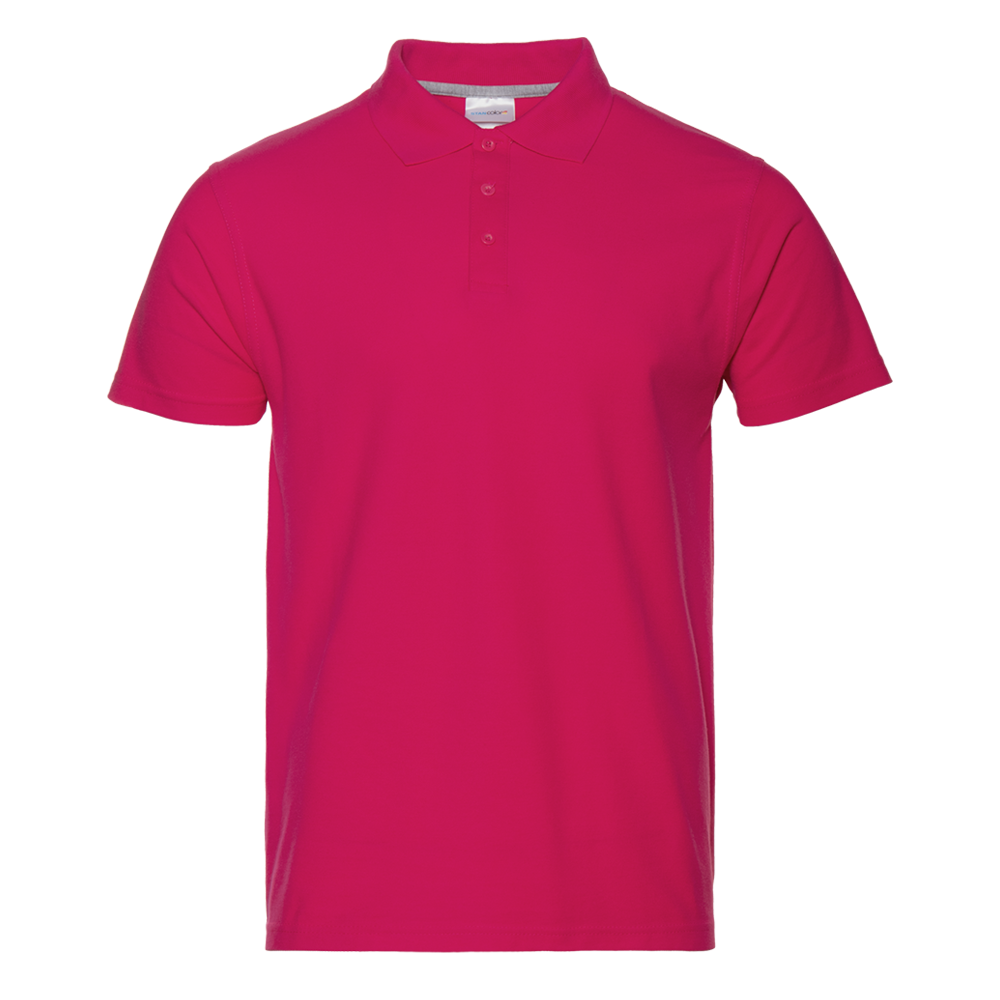 Рубашка поло мужская 04_Ярко-розовый (92) (XS/44)