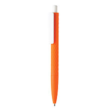 Ручка X3 Smooth Touch, оранжевый, оранжевый; белый, , высота 14 см., диаметр 1 см., P610.968