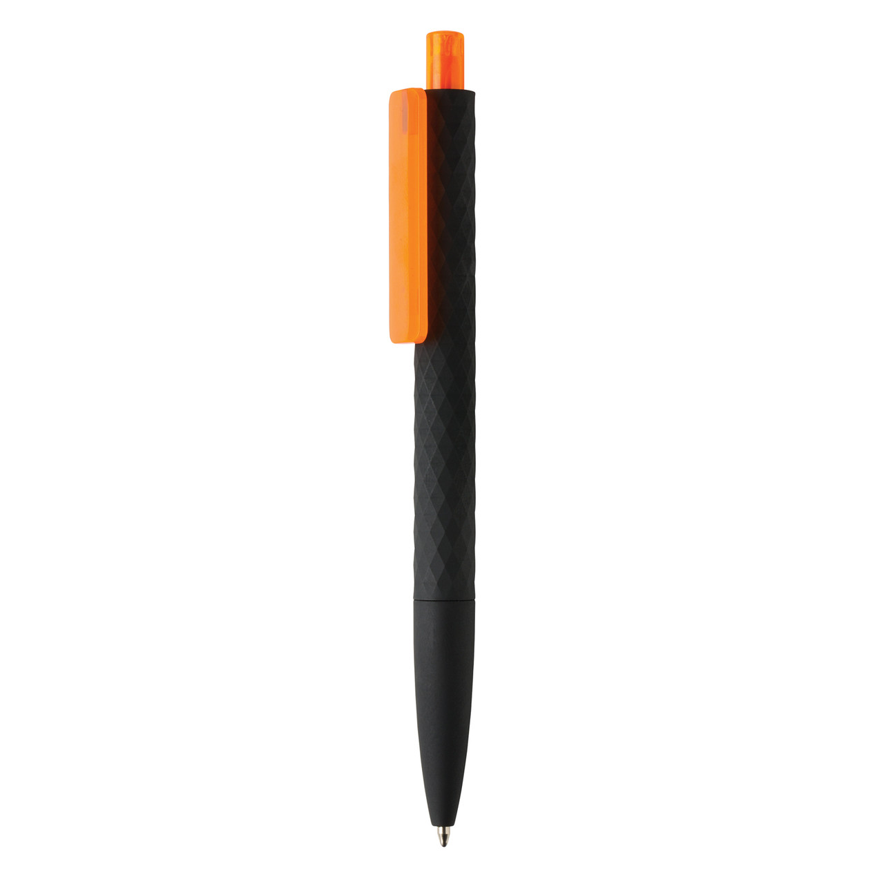 Черная ручка X3 Smooth Touch, оранжевый; черный, , высота 14 см., диаметр 1 см., P610.978 - фото 1 - id-p69073003