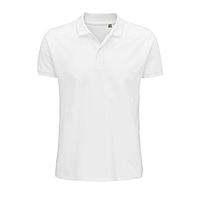 Рубашка поло мужская PLANET MEN 170 из органического хлопк, Белый, L, 703566.102 L