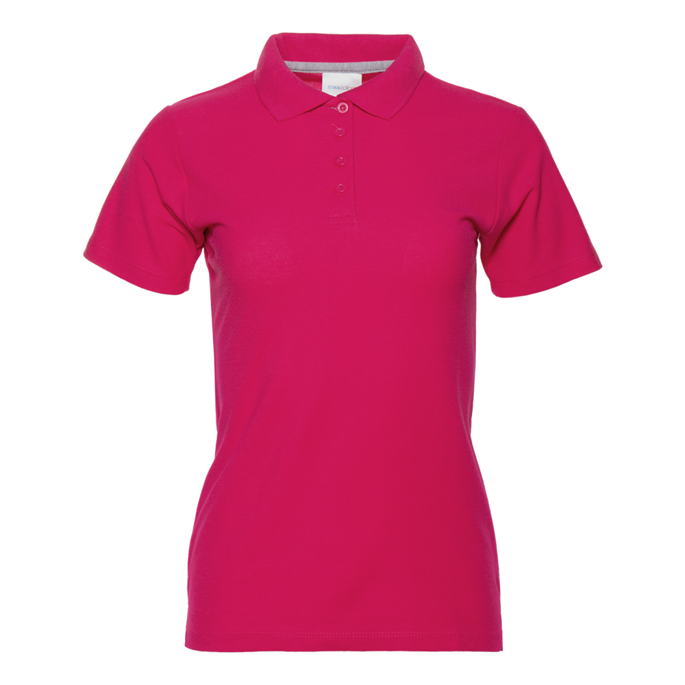 Рубашка поло женская 04WL_Ярко-розовый (92) (M/46)