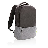 Рюкзак для ноутбука Duo color 15.6 с RFID защитой (не содержит ПВХ), серый; , Длина 30 см., ширина 10 см.,