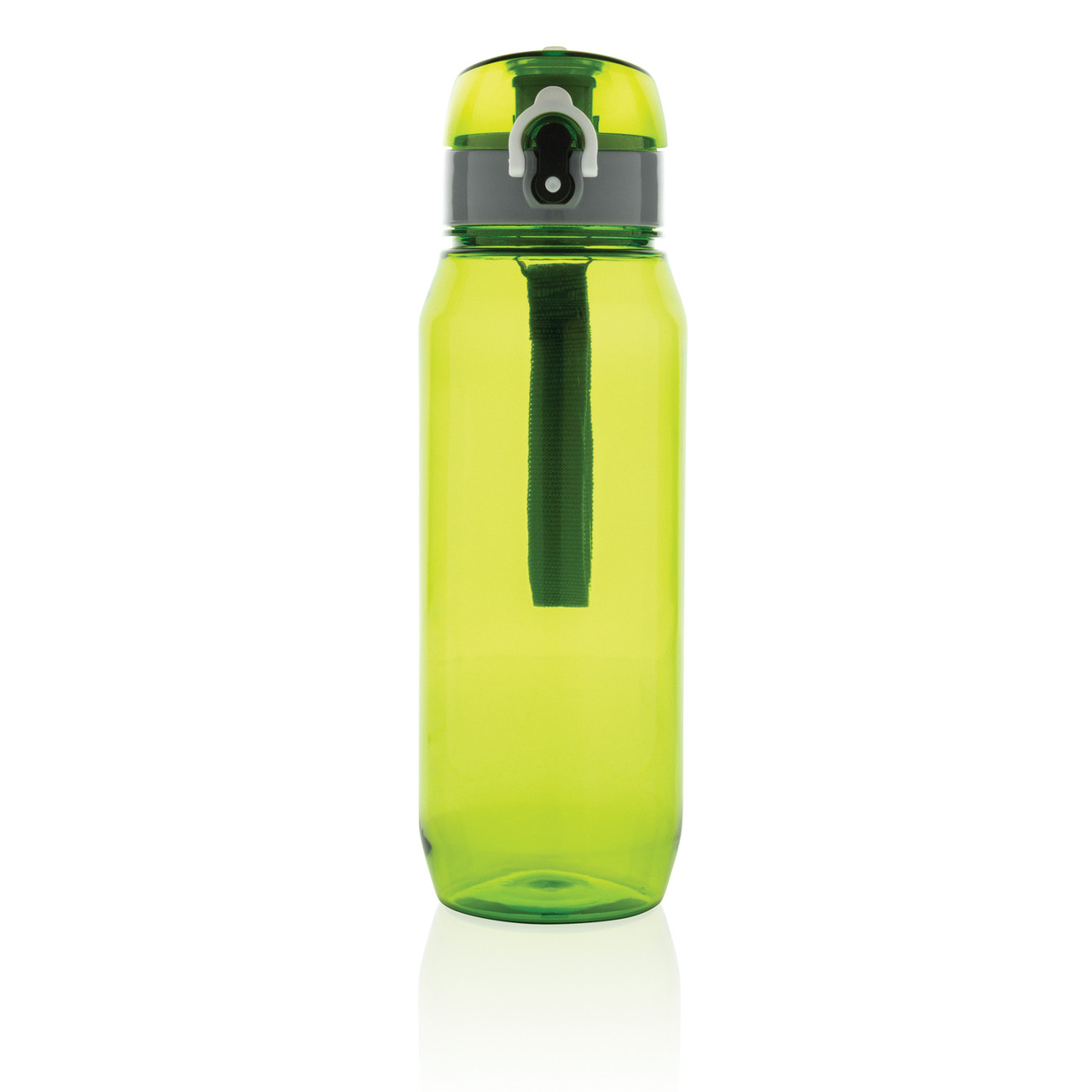 Бутылка для воды Tritan XL, 800 мл, зеленый; серый, , высота 24,8 см., диаметр 7,8 см., P436.027 - фото 2 - id-p71248349