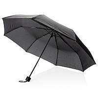 Механический зонт с чехлом-сумкой, 21", черный, , высота 56 см., диаметр 97 см., P850.311