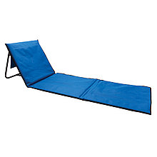 Складной лежак для пляжа, синий, Длина 51,5 см., ширина 3,5 см., высота 54 см., P453.115