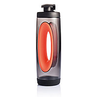 Бутылка для воды Bopp Sport, 550 мл, красный; черный, , высота 24,1 см., диаметр 6,8 см., P436.034