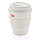 Стакан для кофе с закручивающейся крышкой, 350 мл, белый; , , высота 11,8 см., диаметр 9 см., P432.683, фото 4