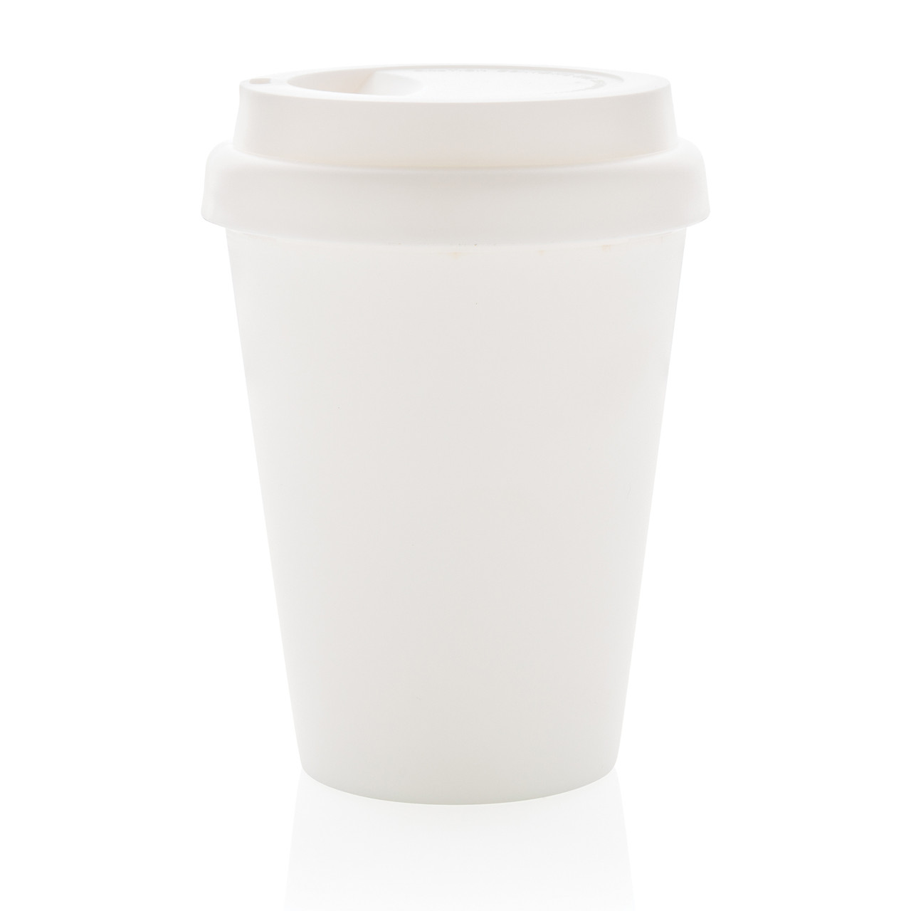 Стакан для кофе с двойными стенками, 300 мл, белый; , , высота 12,8 см., диаметр 9,2 см., P432.693 - фото 2 - id-p71248387