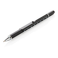 Многофункциональная ручка 5 в 1, черная, черный; , , ширина 1,3 см., высота 15 см., диаметр 0 см., P221.551
