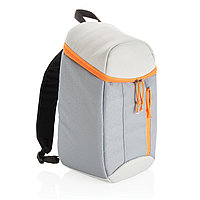 Рюкзак-холодильник Hiking, 10л, серый; оранжевый, Длина 22 см., ширина 15 см., высота 38 см., P733.072