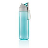 Бутылка для воды Neva, 450 мл, бирюзовый; серый, , высота 22,2 см., диаметр 6,2 см., P436.065