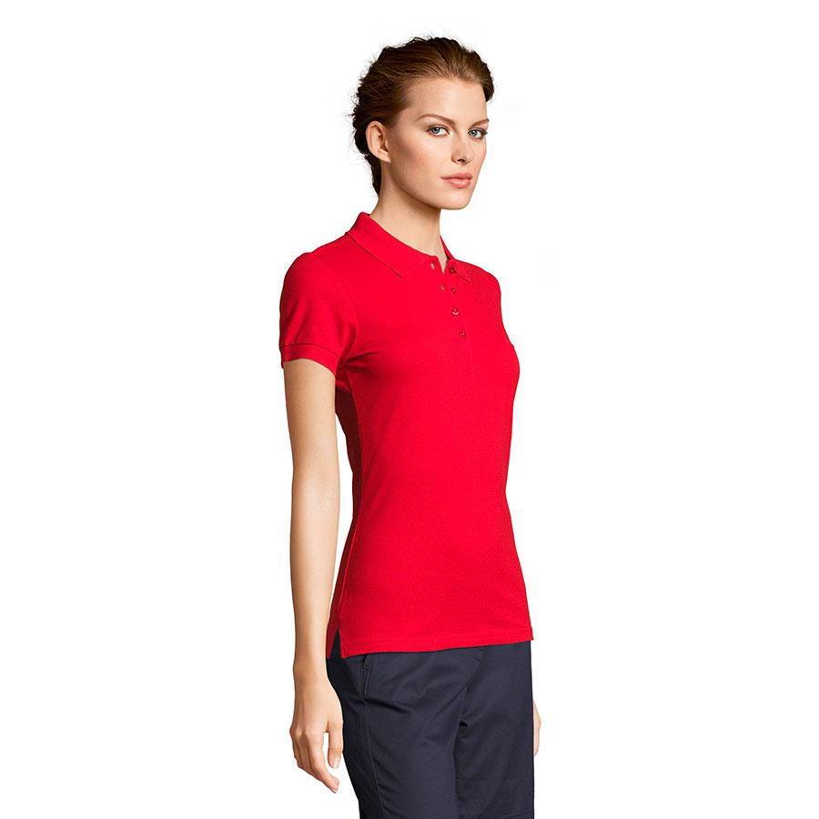 Рубашка поло женская PEOPLE 210, Красный, L, 711310.145 L - фото 6 - id-p68986027