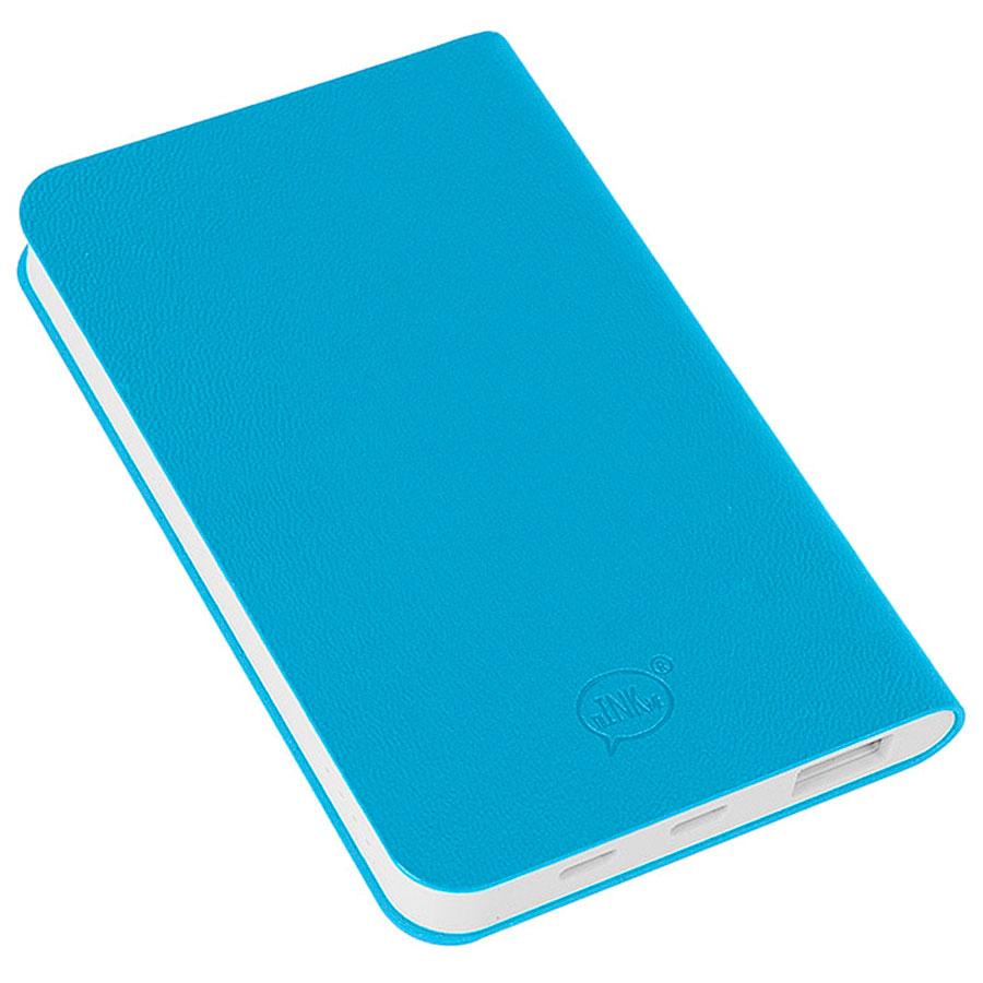Универсальный аккумулятор "Softi" (5000mAh),голубой, 7,5х12,1х1,1см, искусственная кожа,пл, Голубой, -, 23100 - фото 2 - id-p65777323