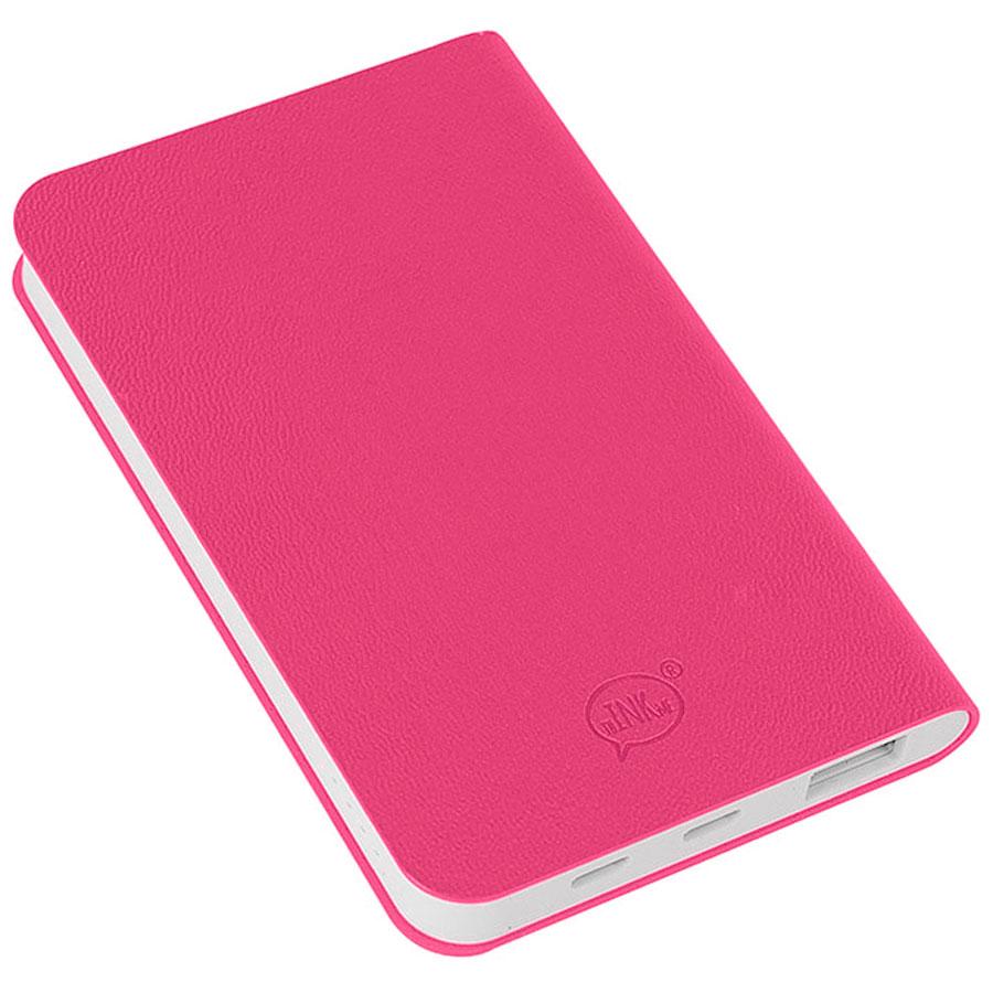 Универсальный аккумулятор "Softi" (5000mAh),розовый, 7,5х12,1х1,1см, искусственная кожа,плас, Розовый, -, - фото 2 - id-p65777328