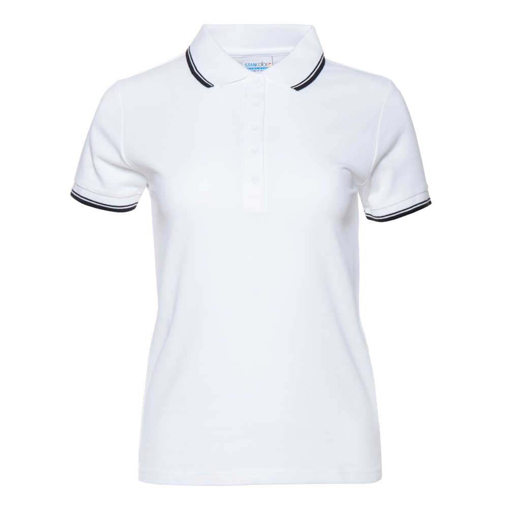 Рубашка поло женская 04BK_Белый (10) (XL/50)