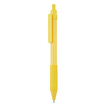 Ручка X2, желтый, желтый, , высота 14,5 см., диаметр 1 см., P610.906