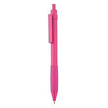 Ручка X2, розовый, розовый, , высота 14,5 см., диаметр 1 см., P610.909