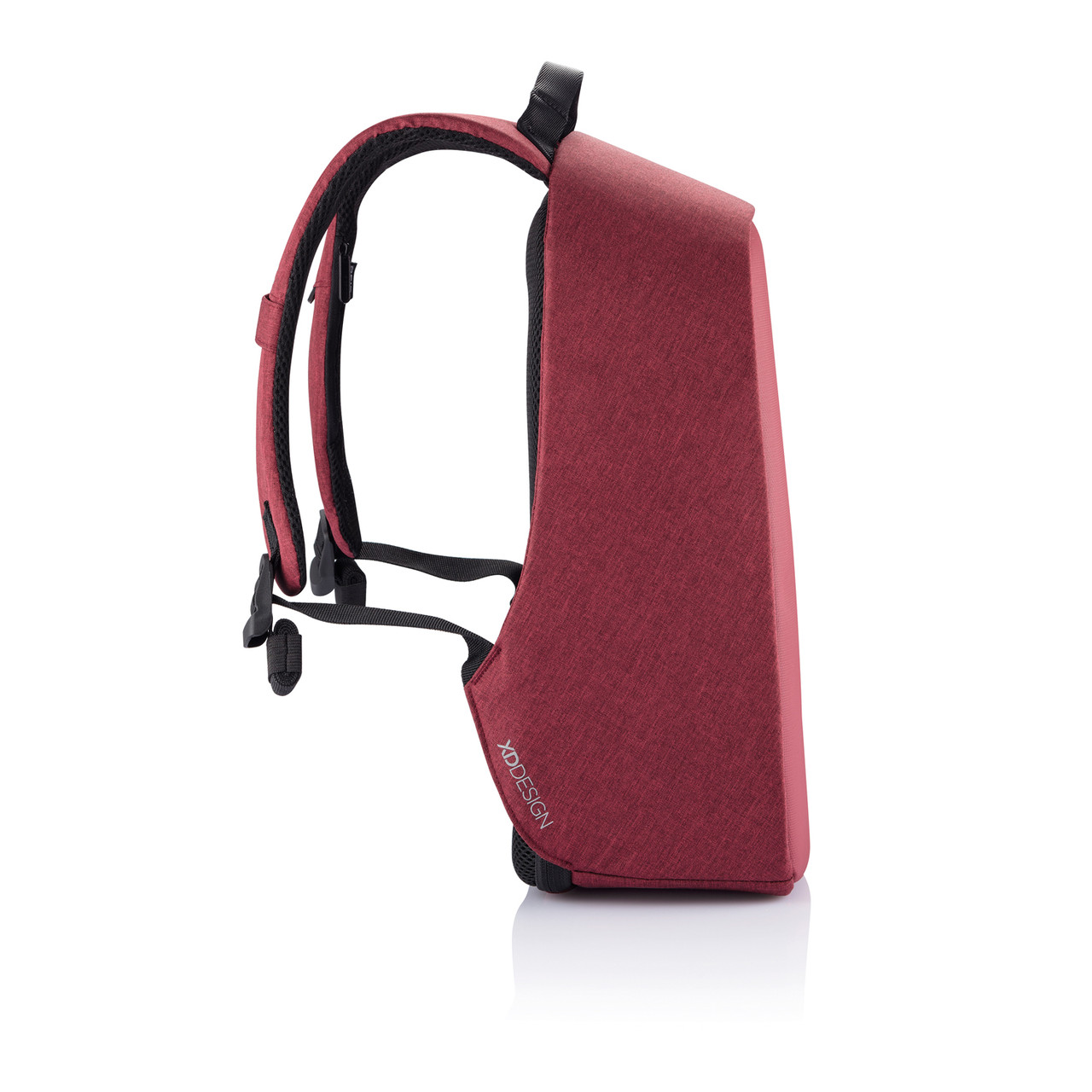 Антикражный рюкзак Bobby Hero Small, красный; , Длина 26,5 см., ширина 14 см., высота 38 см., диаметр 0 см., - фото 3 - id-p71599140