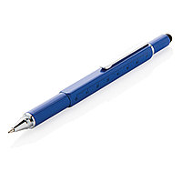 Многофункциональная ручка 5 в 1, синяя, синий; , , ширина 1,3 см., высота 15 см., диаметр 0 см., P221.555
