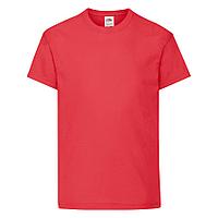 Футболка детская KIDS ORIGINAL T 145, Красный, 140, 610190.40 140