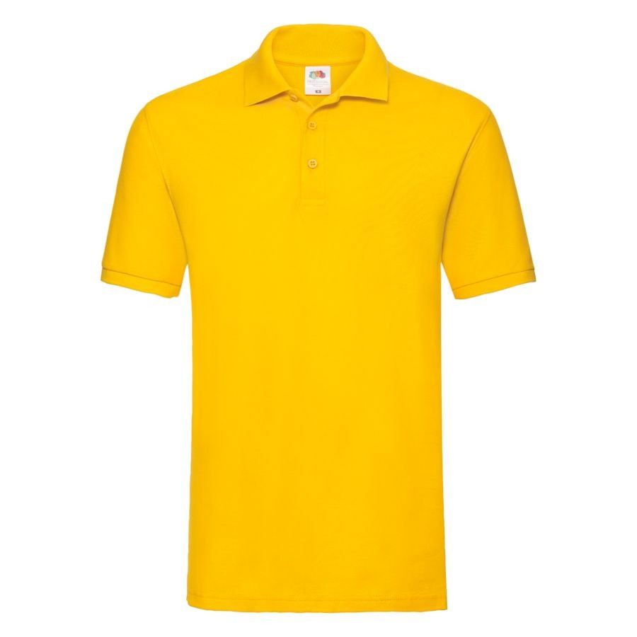 Рубашка поло мужская PREMIUM POLO 180, Жёлтый, 2XL, 632180.34 2XL - фото 1 - id-p68986912