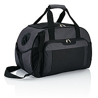 Дорожная сумка Supreme, темно-серый; черный, Длина 24,5 см., ширина 29 см., высота 46 см., диаметр 0 см.,