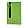 Блокнот для записей Deluxe формата A5 и ручка-стилус, зеленый; , Длина 1,5 см., ширина 20 см., высота 14,5, фото 2