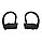 Беспроводные спортивные наушники TWS с чехлом для зарядки, черный; , Длина 10,4 см., ширина 7,5 см., высота, фото 2