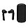 Наушники Free Flow TWS с чехлом для зарядки, черный; , Длина 8,1 см., ширина 3,8 см., высота 2,9 см., диаметр, фото 2