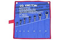 Набор ключей трещоточных 7 пр. "KING TONY" (12107MRN01)
