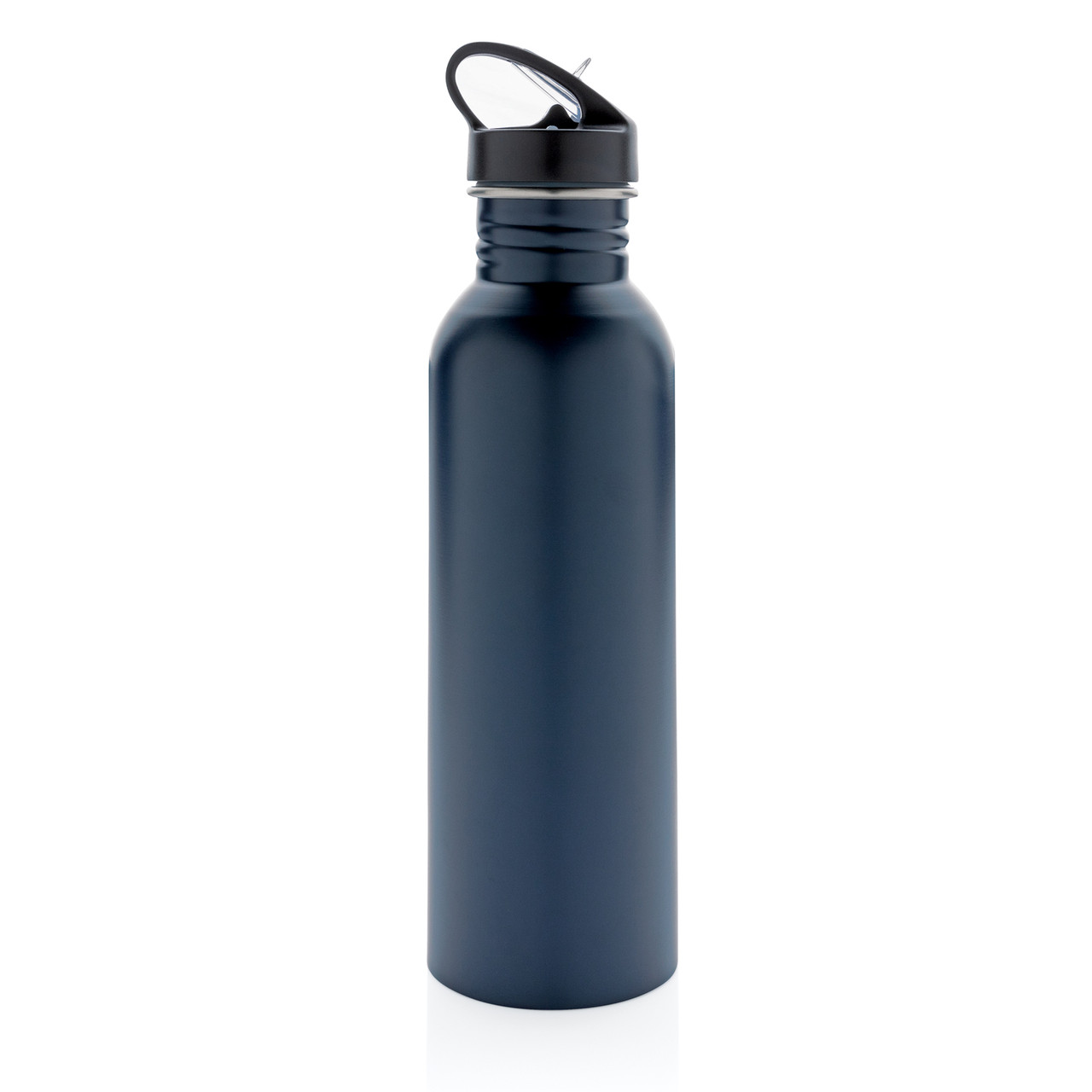 Спортивная бутылка для воды Deluxe, темно-синий; , , высота 26 см., диаметр 7 см., P436.420 - фото 4 - id-p78130860