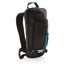 Маленький походный рюкзак Explorer, 7 л (без ПВХ), черный; синий, Длина 18 см., ширина 6 см., высота 40 см.,