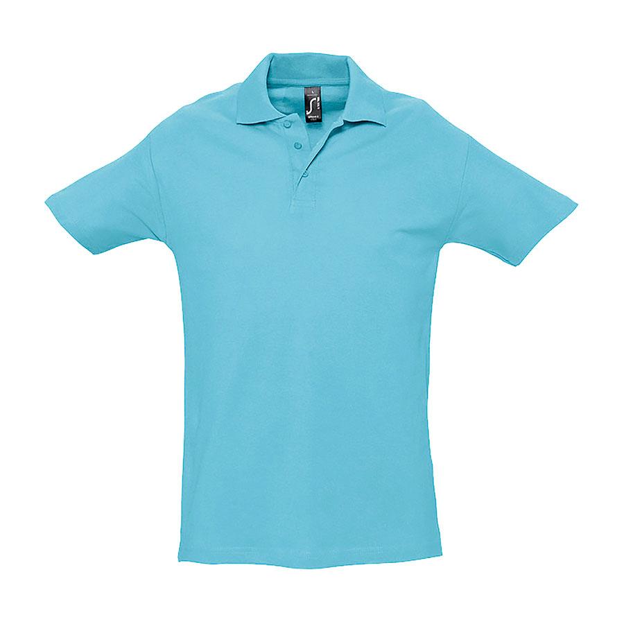 Рубашка поло мужская SPRING II 210, Бирюзовый, XL, 711362.225 XL - фото 1 - id-p68986238