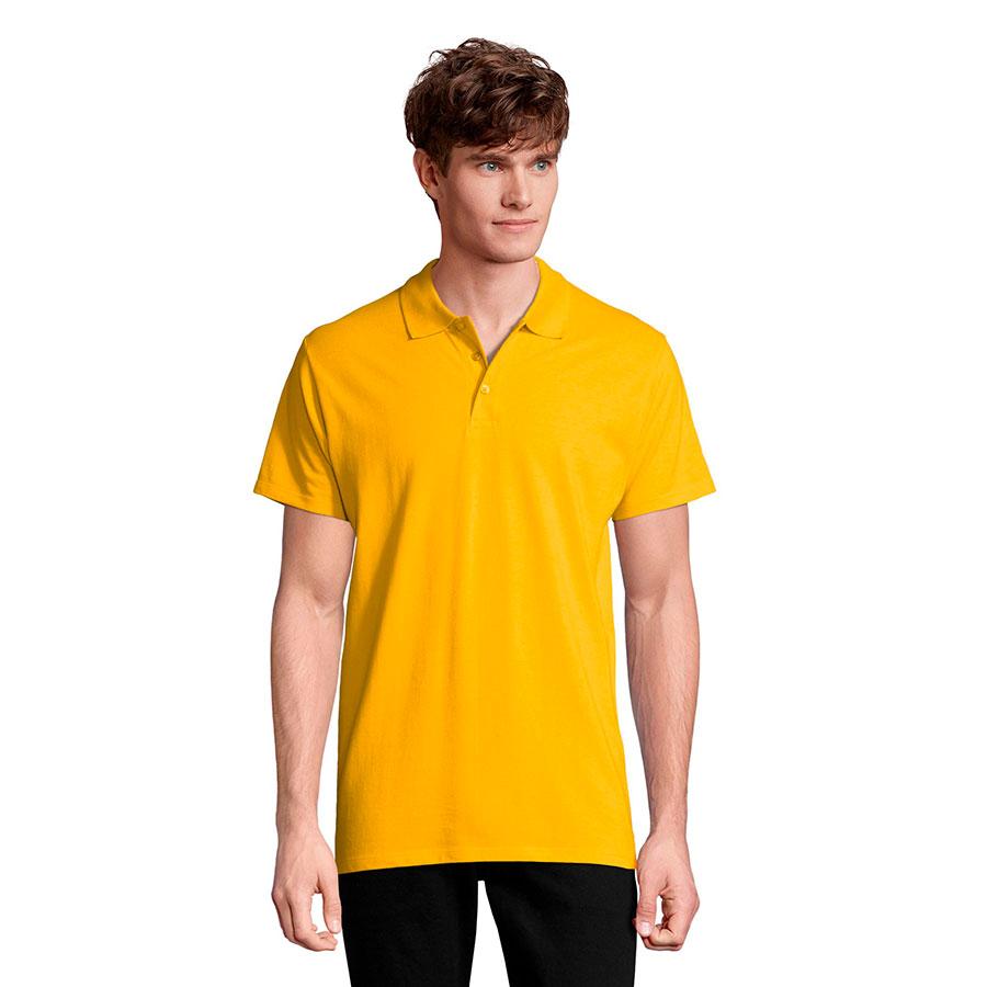 Рубашка поло мужская SPRING II 210, Жёлтый, S, 711362.301 S - фото 4 - id-p68986240