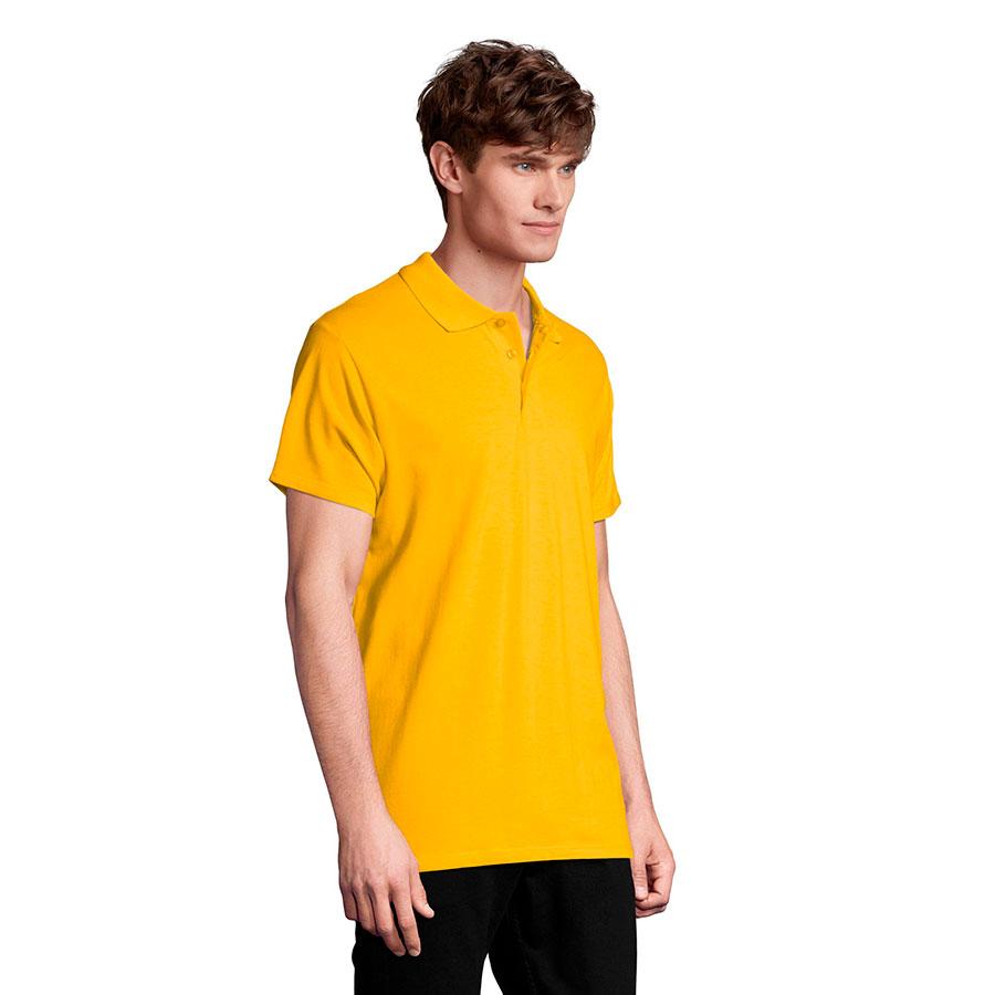 Рубашка поло мужская SPRING II 210, Жёлтый, S, 711362.301 S - фото 6 - id-p68986240