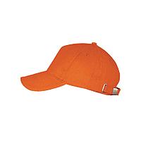 Бейсболка LONG BEACH, 5 клиньев, металлическая застежка, Оранжевый, -, 700594.400