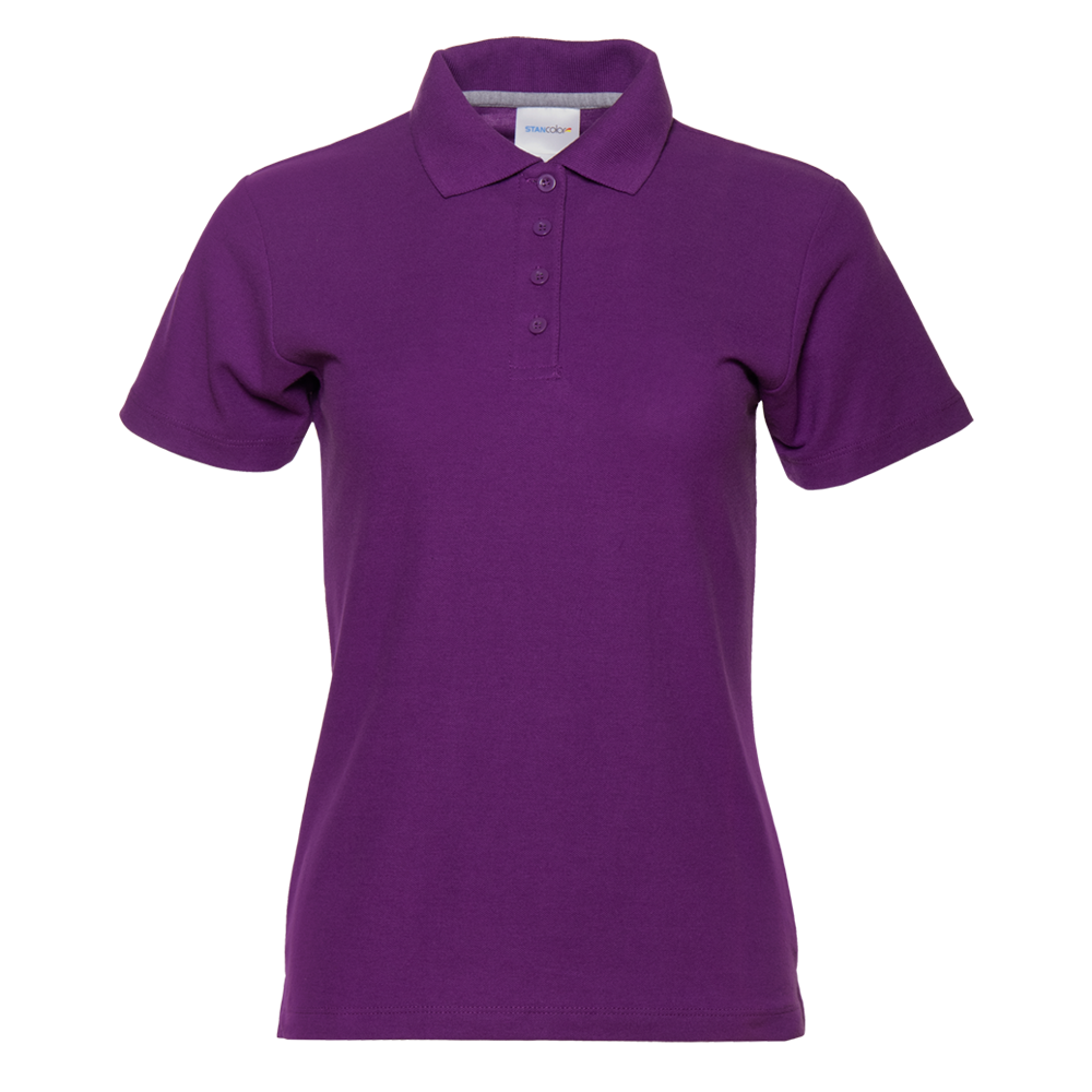 Рубашка поло женская 104W_Фиолетовый (XXL/52)