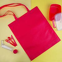 Набор подарочный FIRSTAID: сумка, ланчбокс, набор столовых приборов, красный, Красный, -, 35041 08