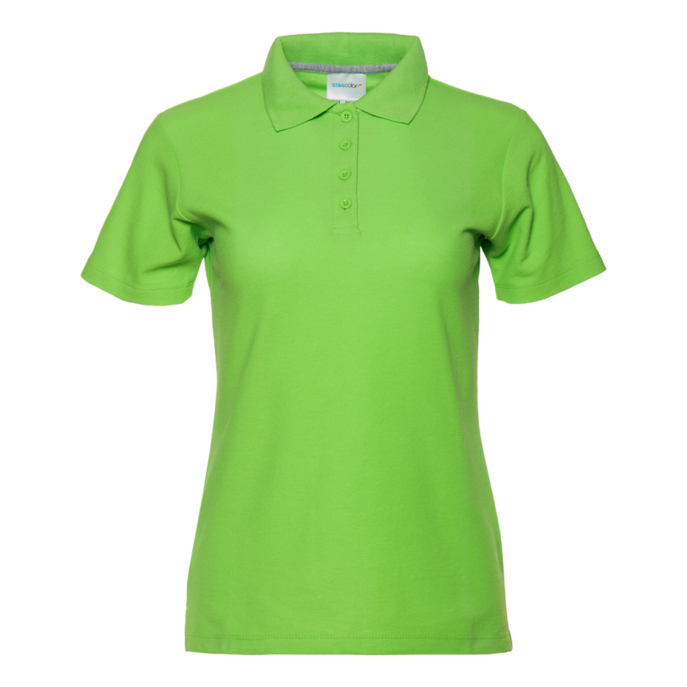 Рубашка поло женская 104W_Ярко-зелёный (26)  (XL/50)