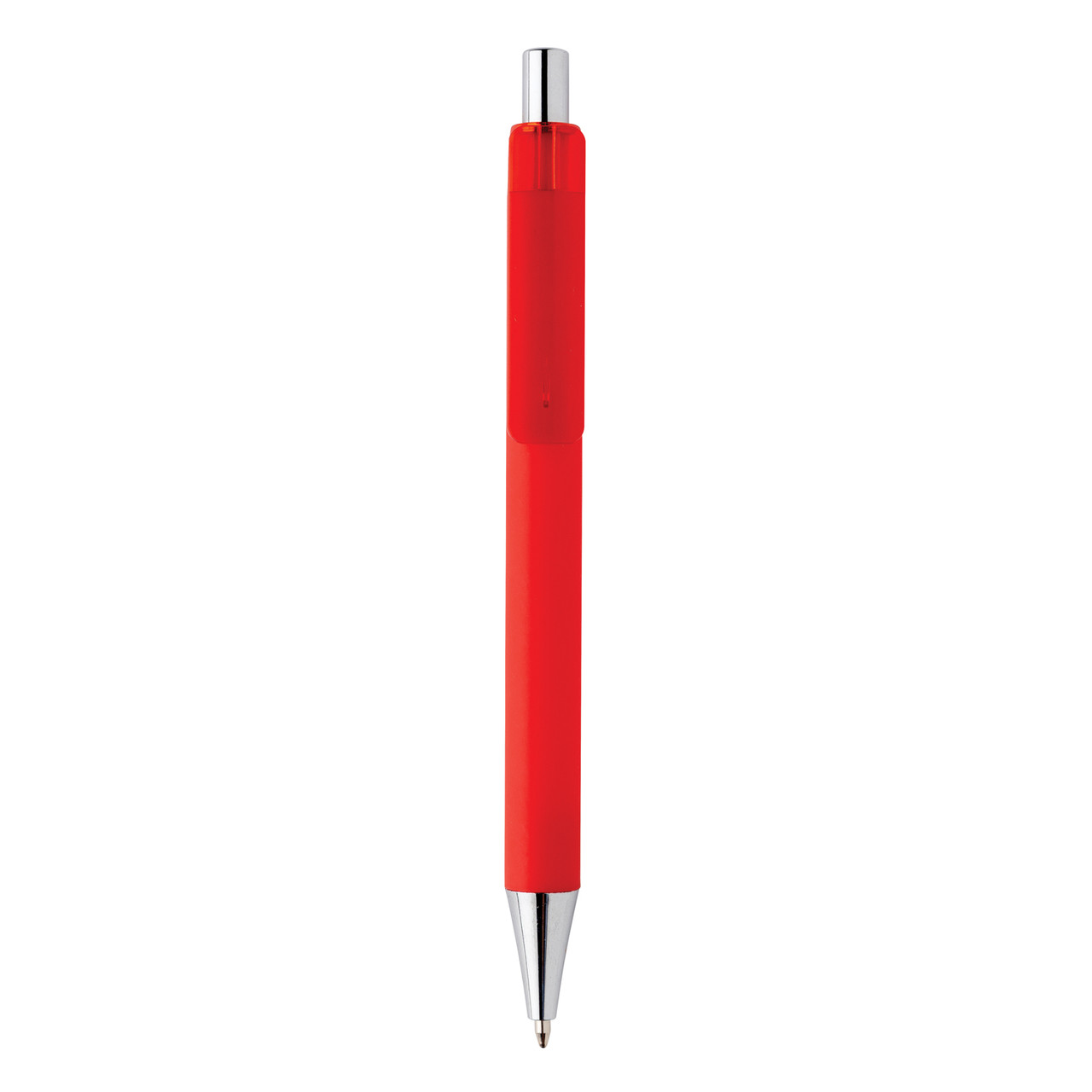 Ручка X8 Smooth Touch, красный; , , высота 14 см., диаметр 1,1 см., P610.704 - фото 2 - id-p79516649