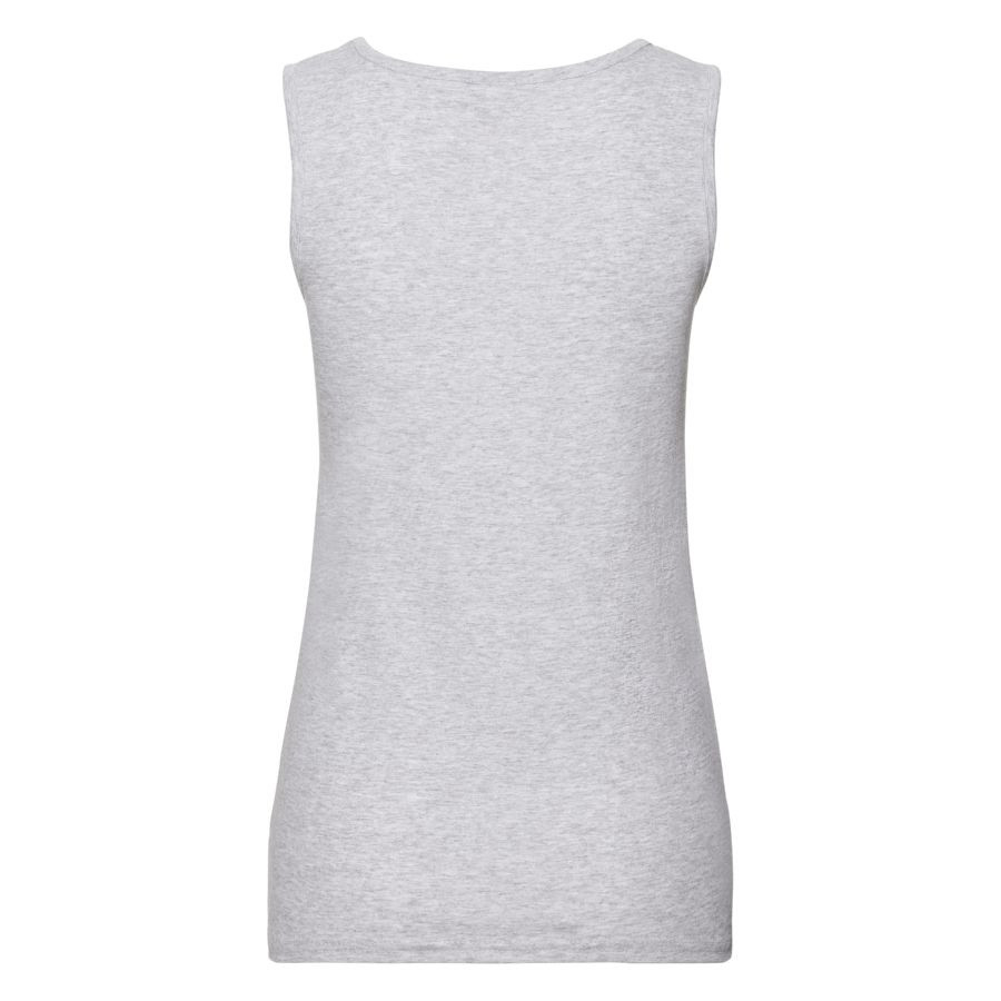 Майка женская "Lady-Fit Valueweight Vest", серо-лиловый,XL, 97% хлопок,3%полиэстер, 165 г/м2, Серый, XL, - фото 2 - id-p68984988