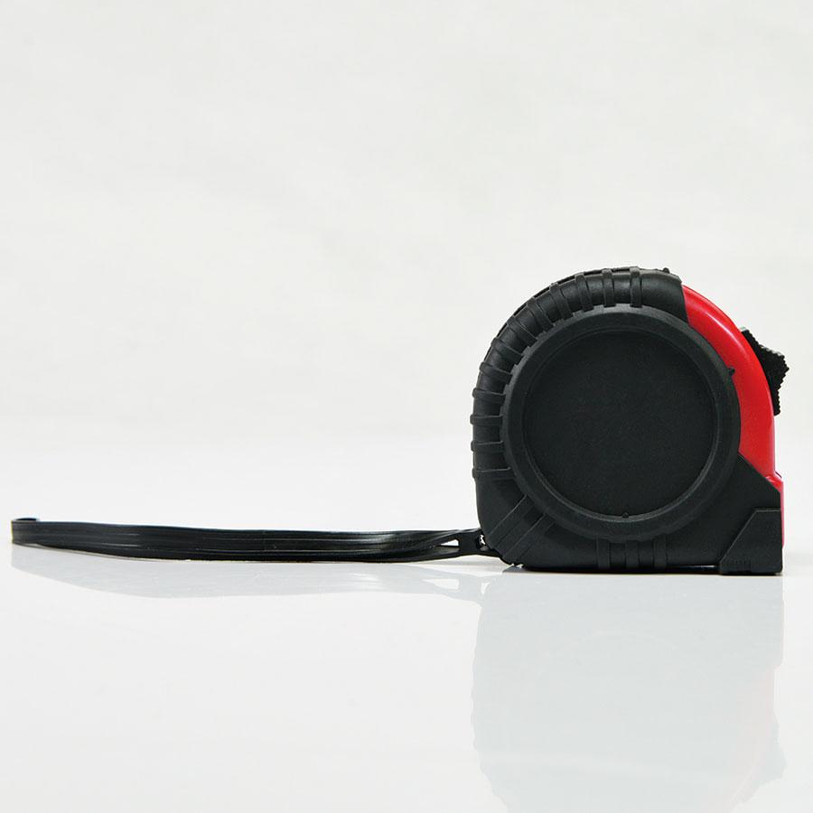 Рулетка GRADE с металлическим клипом 5 м., красная, пластик, Черный, -, 344643 08 - фото 4 - id-p93992969