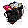 Спортивная сумка, черный; , Длина 67 см., ширина 18 см., высота 37 см., диаметр 0 см., P707.041, фото 3