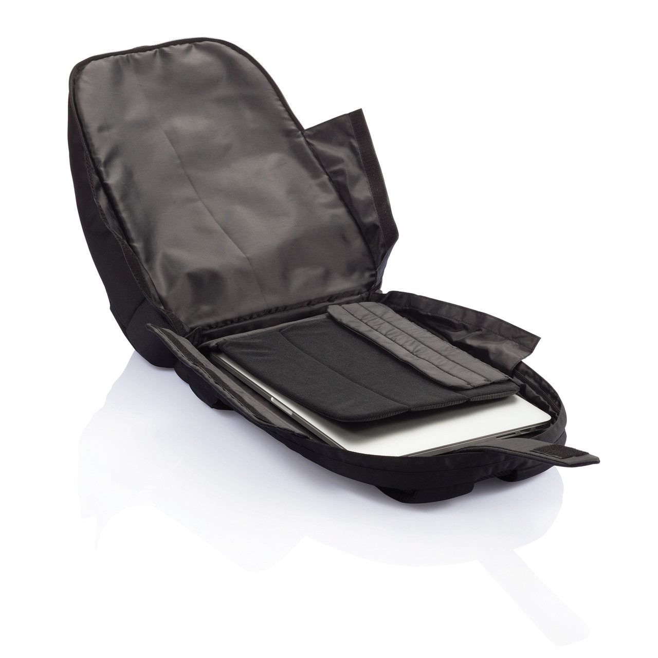 Рюкзак для ноутбука Universal, черный; , Длина 12 см., ширина 44 см., высота 32 см., диаметр 0 см., P732.051 - фото 2 - id-p69073598